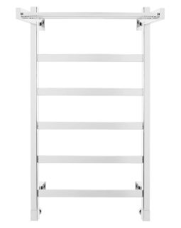 Полотенцесушитель водяной Domoterm Квадро Плюс П6 500x800 с полкой хром